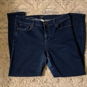 Loft Skinny Ankle Jeans